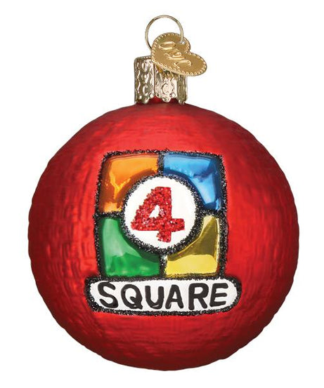 4 Square Ball Ornament