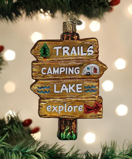 Gone Camping Ornament