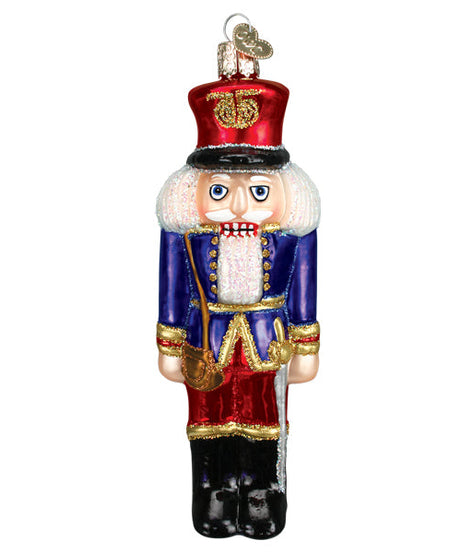 Blue Coat Soldier Nutcracker Ornament