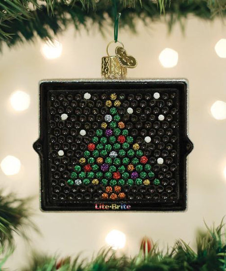 Lite Brite Ornament