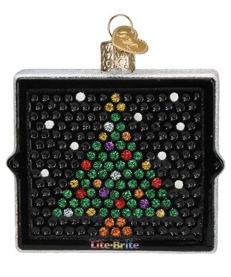 Lite Brite Ornament