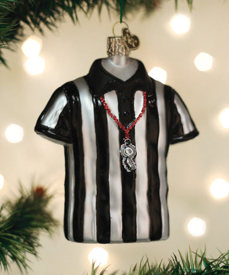 Referee Shirt Ornament