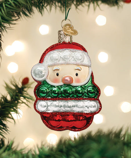 Santa Popper Ornament