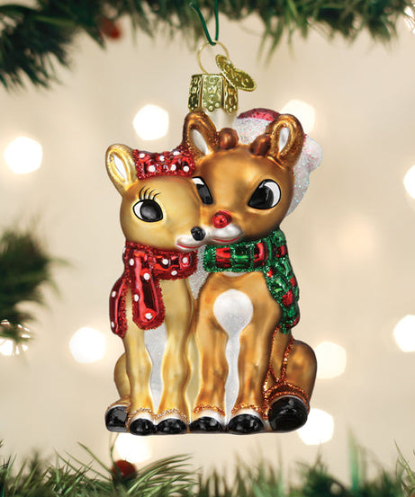 Rudolph® And Clarice™ Ornament