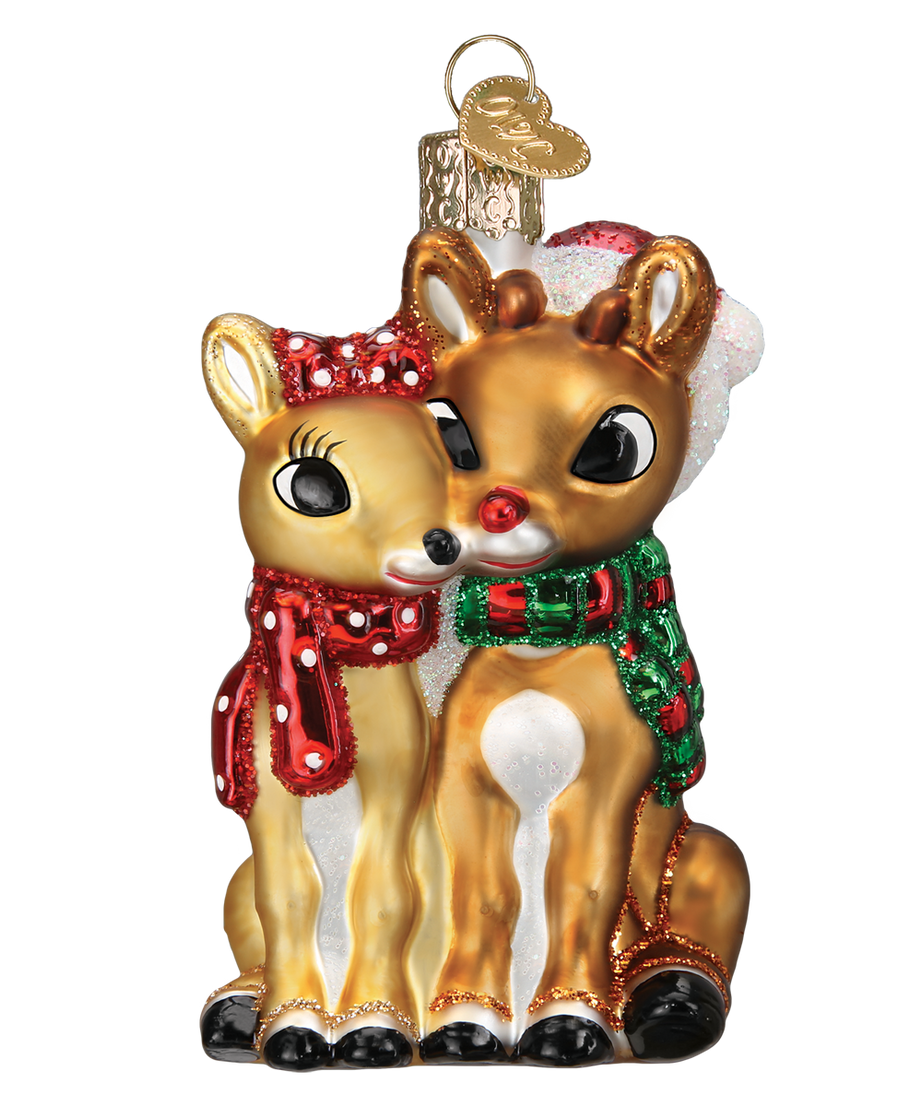 Rudolph® And Clarice™ Ornament