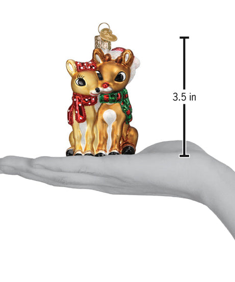 Rudolph® And Clarice™ Ornament