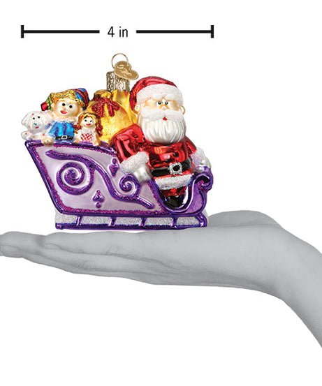Santa And Friends Ornament