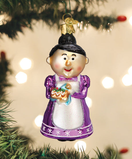 Cheery Mrs. Claus Ornament