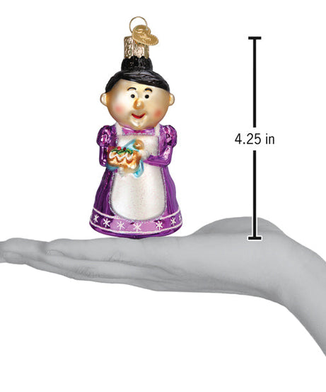 Cheery Mrs. Claus Ornament