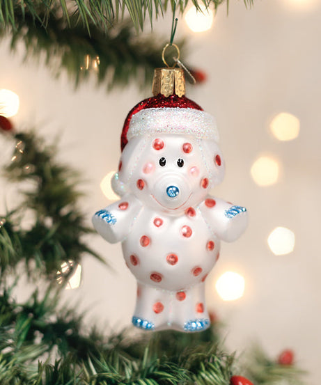 Spotted Elephant Ornament