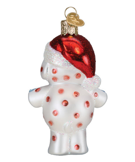 Spotted Elephant Ornament