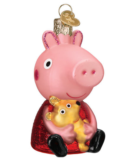 Peppa Pig With Teddy Ornament - Grazingbelles