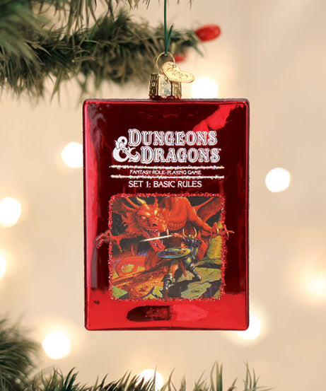 Dungeons & Dragons Red Box Ornament - Grazingbelles