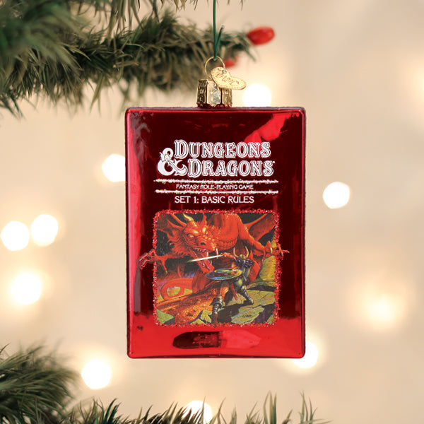 Dungeons & Dragons Red Box Ornament - Grazingbelles