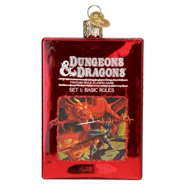 Dungeons & Dragons Red Box Ornament - Grazingbelles