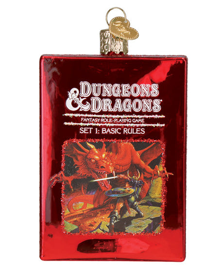 Dungeons & Dragons Red Box Ornament - Grazingbelles