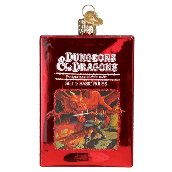 Dungeons & Dragons Red Box Ornament - Grazingbelles