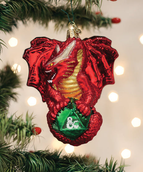 Dungeons & Dragons Red Dragon Ornament - Grazingbelles