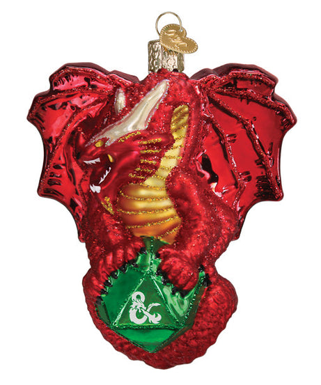 Dungeons & Dragons Red Dragon Ornament - Grazingbelles