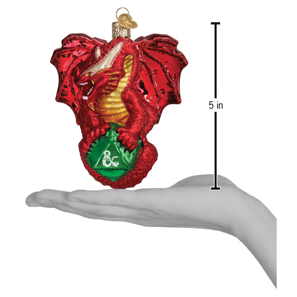Dungeons & Dragons Red Dragon Ornament - Grazingbelles
