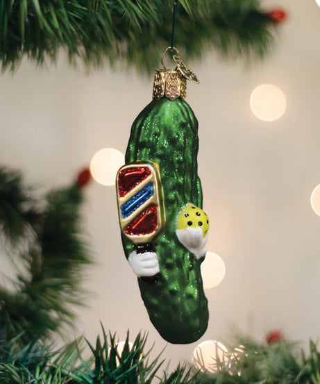 Pickleball Pickle Ornament