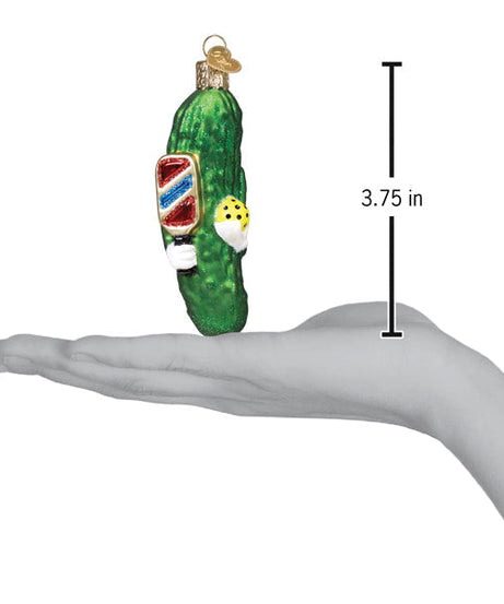 Pickleball Pickle Ornament