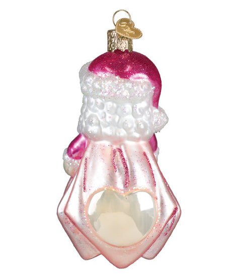 Baby Girl's 1st Santa Lovey Ornament