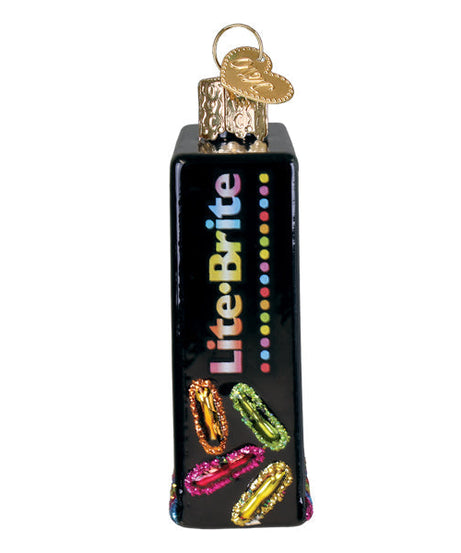 Lite Brite Box Ornament