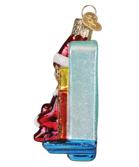 Scout Elf Storytime Ornament
