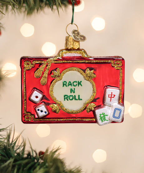 Rack N Roll Mahjong Ornament - Grazingbelles