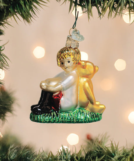 Winnie And Christopher Robin Ornament
