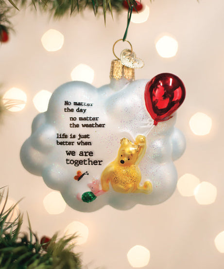 Winnie And Piglet Together Ornament