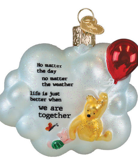 Winnie And Piglet Together Ornament