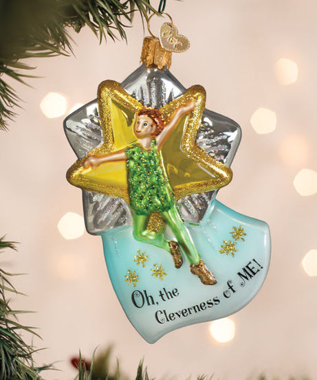 Clever Peter Pan Ornament