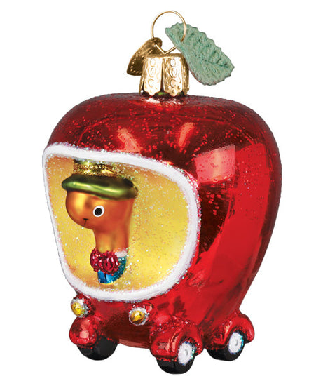 Lowly Worm's Applecar Ornament