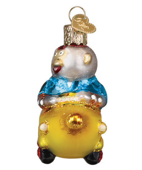 Bananas Gorilla's Bananamobile Ornament