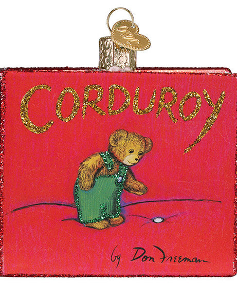 Corduroy Book Ornament