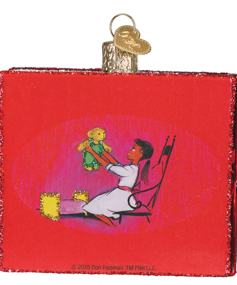 Corduroy Book Ornament