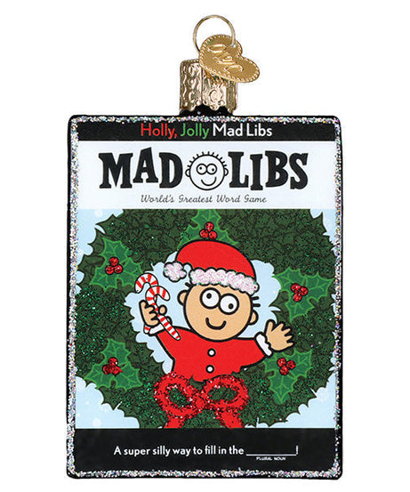 Holly, Jolly Mad Libs Ornament