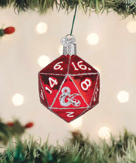 Dungeons & Dragons D20 Dice Ornament
