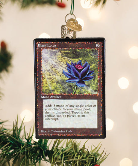 Magic: The Gathering Black Lotus Card Ornament