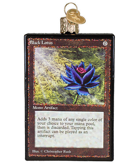Magic: The Gathering Black Lotus Card Ornament