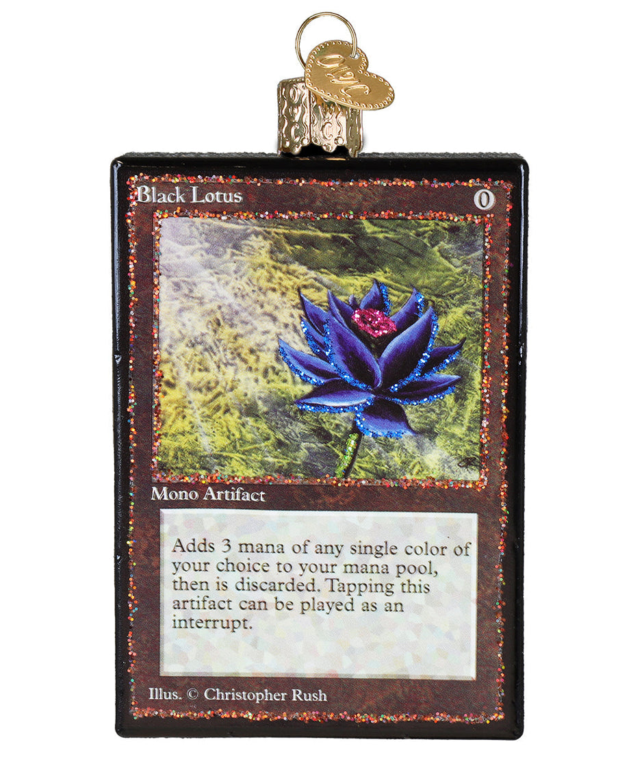 Magic: The Gathering Black Lotus Card Ornament