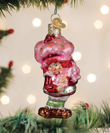 Strawberry Shortcake & Custard Ornament