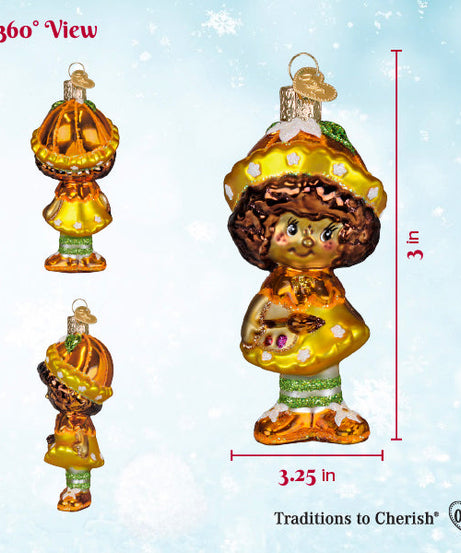 Orange Blossom Ornament