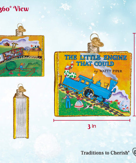 The Little Engine That Could Book Ornament