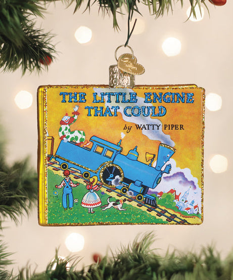 The Little Engine That Could Book Ornament