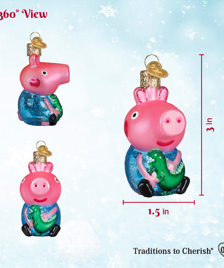 George Pig Ornament