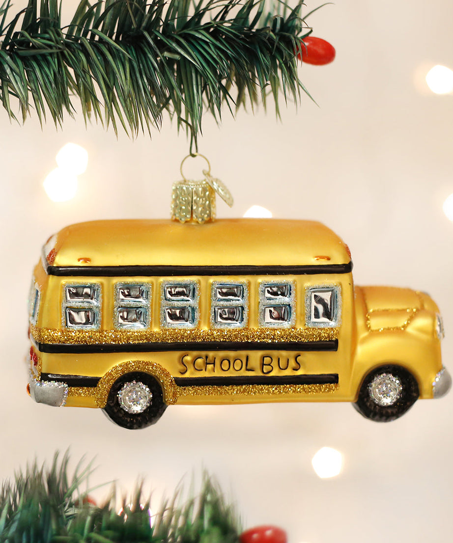 School Bus Ornament
