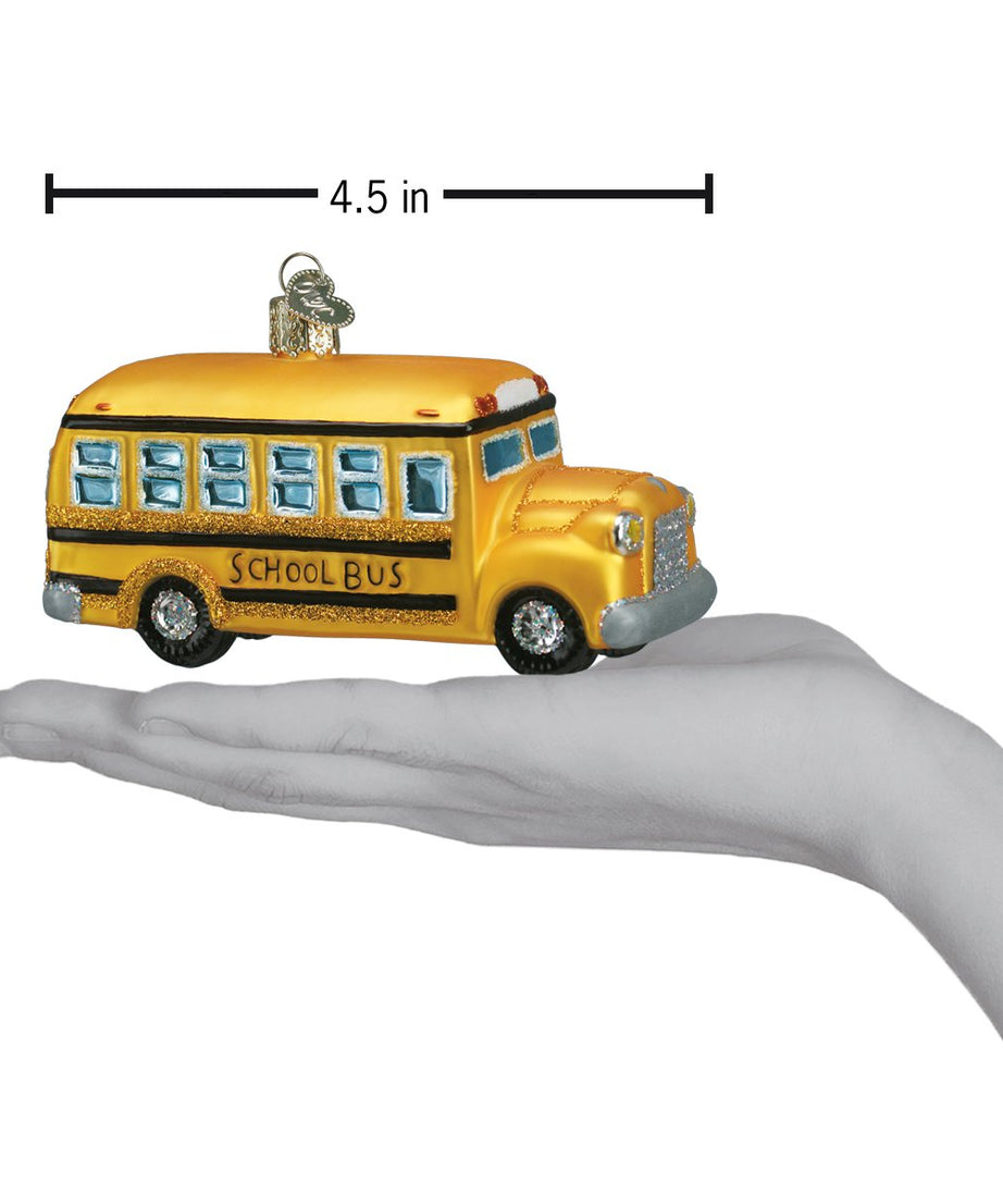 School Bus Ornament